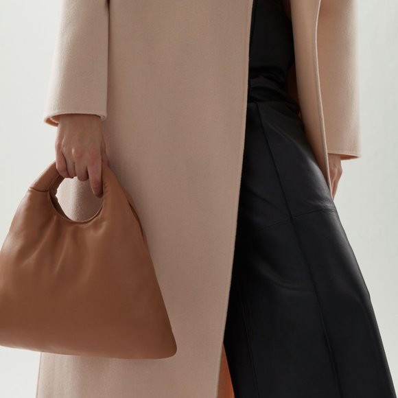 COS Leather Padded Mini Shopper Bag - Picture 2 of 8